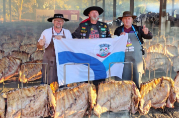 BARRA DO RIO AZUL PARTICIPA DO MAIOR CHURRASCO FOGO DE CHÃO DO MUNDO