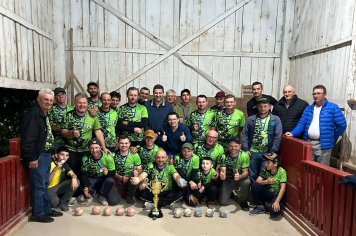 Equipe do Palometa é campeã da Série Prata do Campeonato Municipal de Bochas Masculino