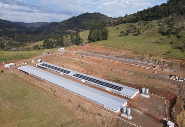Mais dois aviários modernos entram em funcionamento 