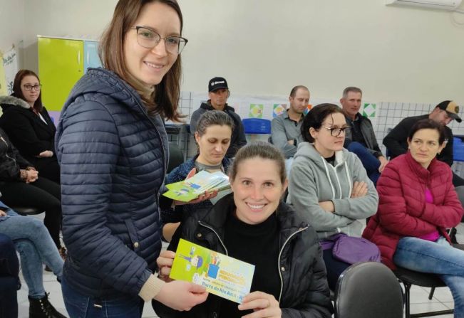 Escola Municipal Jubaré realiza palestra referente a educação fiscal