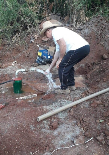 Prefeitura perfura novo poço artesiano que vai beneficiar 35 famílias