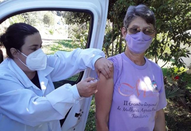 Entre as 20 cidades do RS com maior índice de vacinação