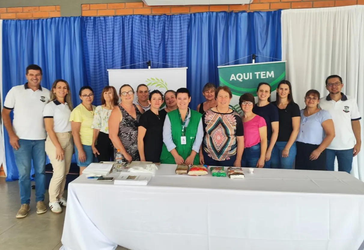 Curso de derivados de arroz é realizado em Barra do Rio Azul