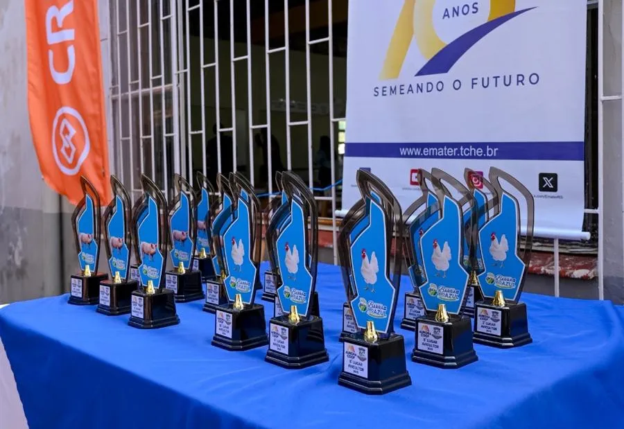 Encontro do Agro premia os melhores avicultores e suinocultores de Barra do Rio Azul