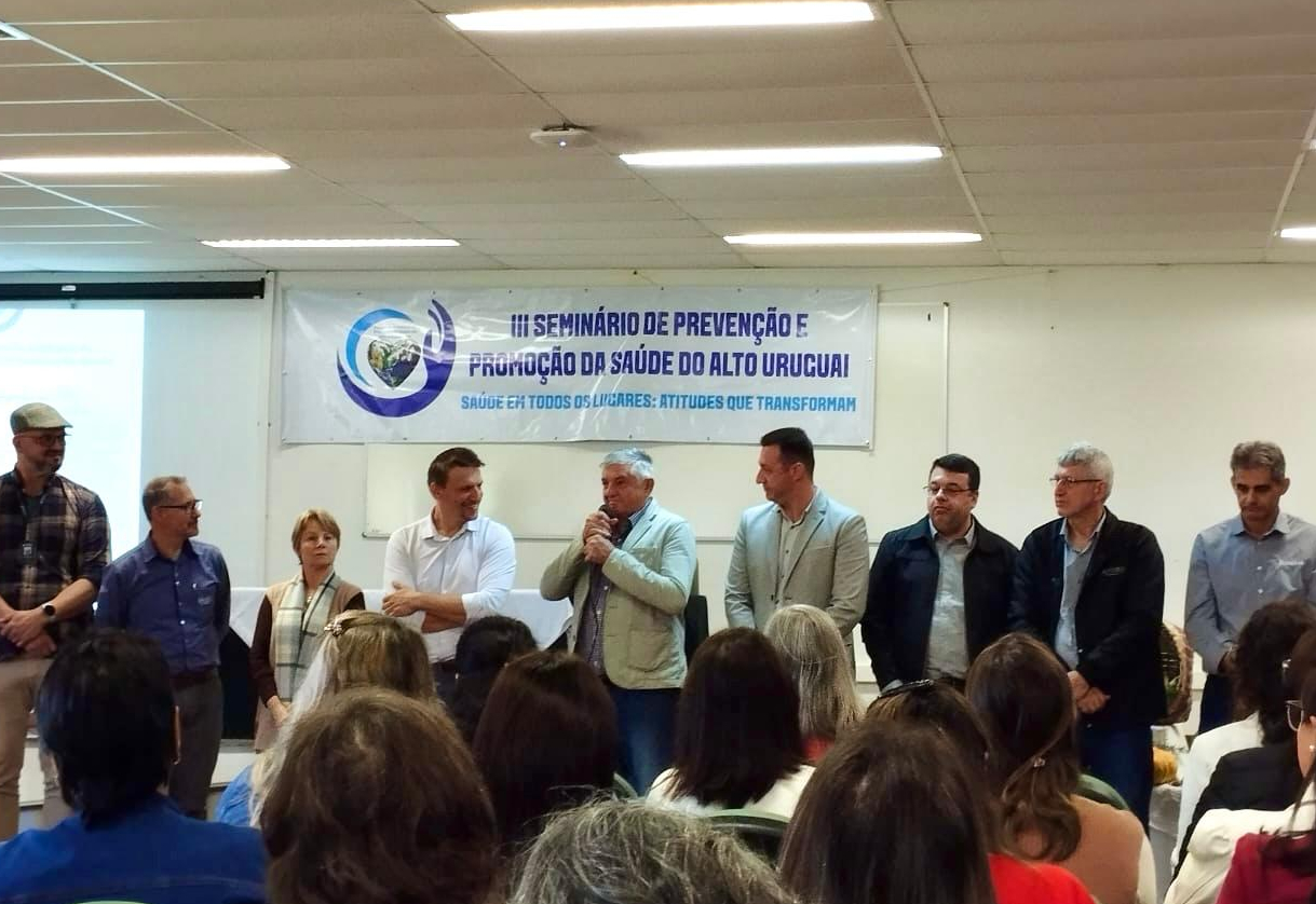EQUIPE DA SAÚDE DE BARRA DO RIO AZUL PARTICIPOU DO III SEMINÁRIO DE PREVENÇÃO E PROMOÇÃO DA SAÚDE DO ALTO URUGUAI