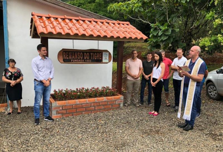 Inaugurado pórtico de identificação na Comunidade do Remanso do Tigre