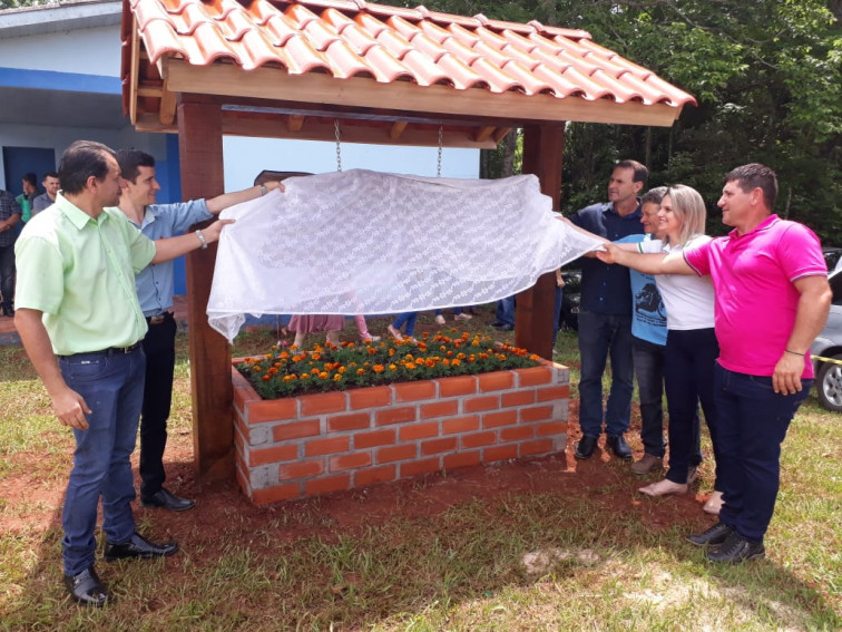 Comunidade São Pedro inaugura pórtico de identificação