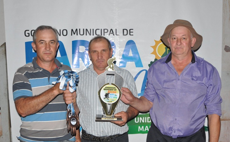 Rio Bonito é campeão do campeonato de bocha 2018