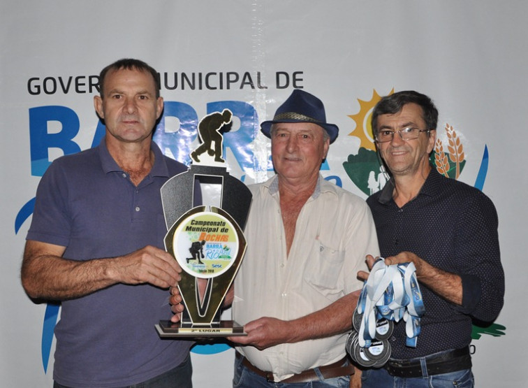 Rio Bonito é campeão do campeonato de bocha 2018
