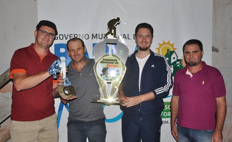 Rio Bonito é campeão do campeonato de bocha 2018