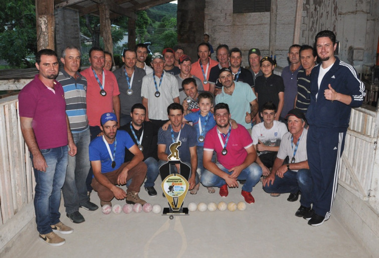 Rio Bonito é campeão do campeonato de bocha 2018